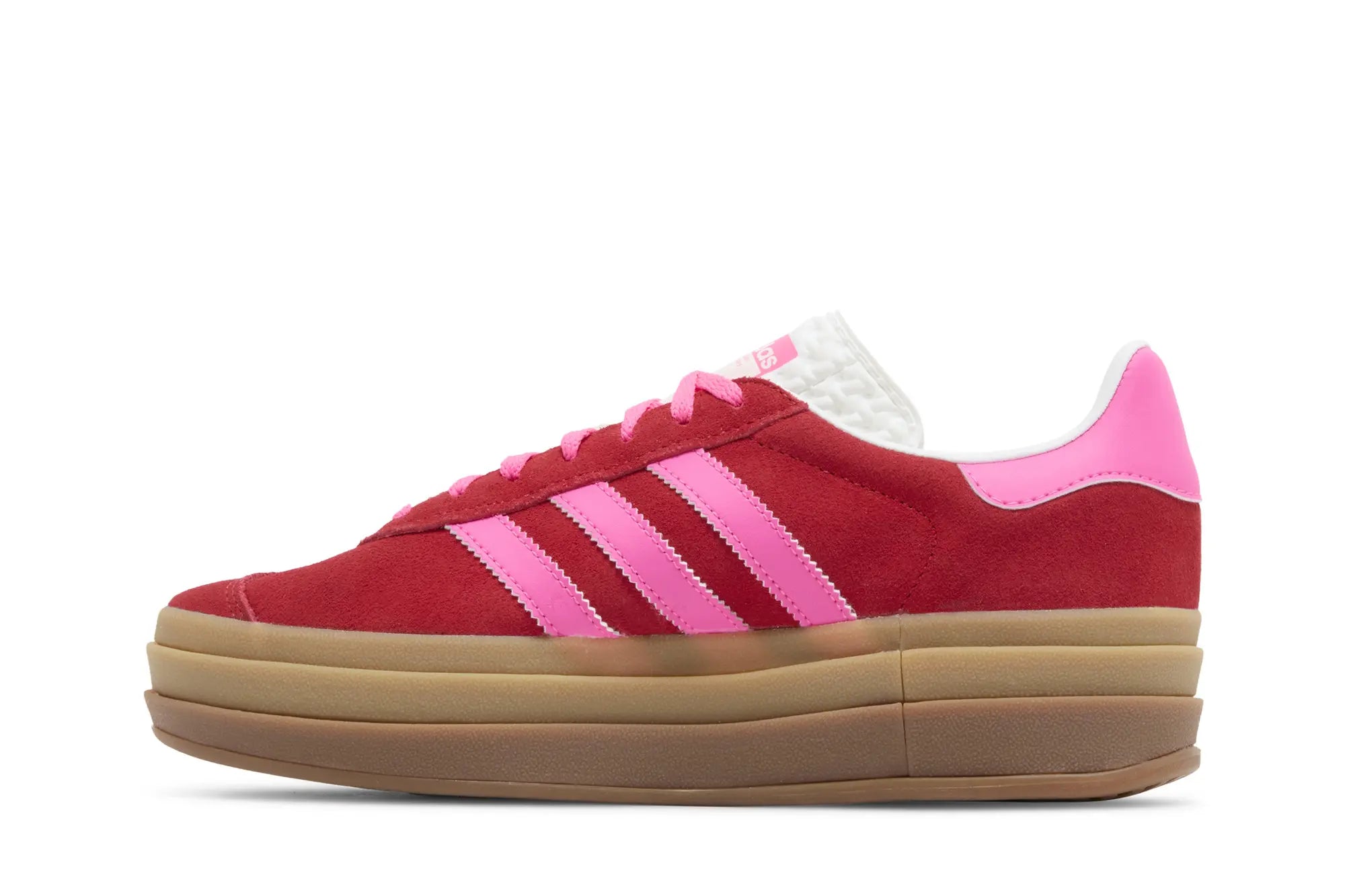 Adidas Gazelle Bold 'Collegiate Red Lucid Pink'