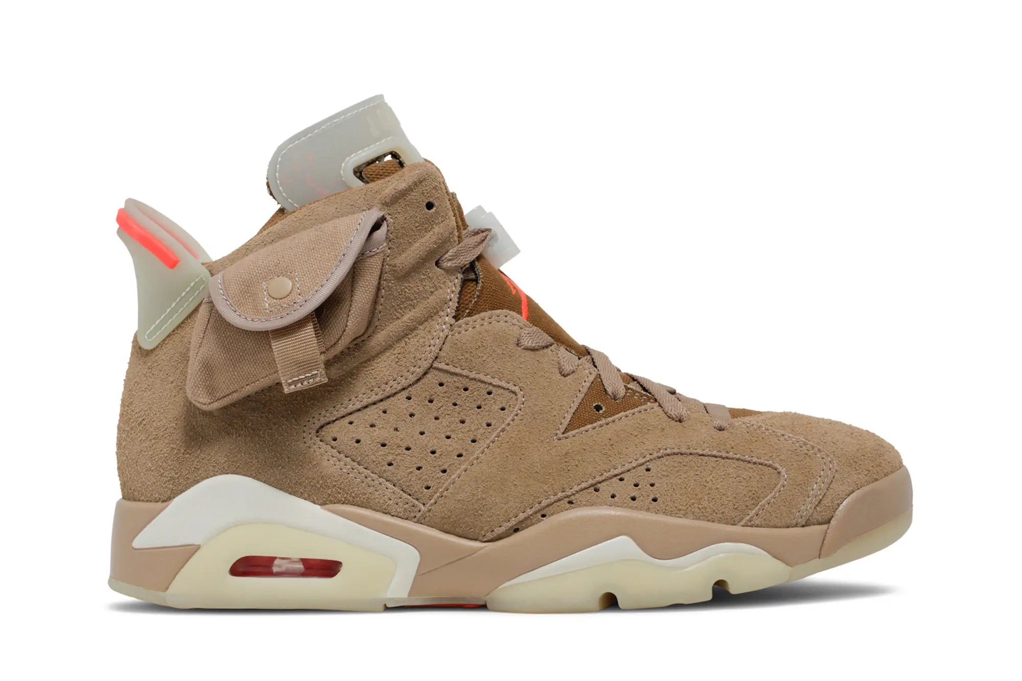 Air Jordan 6 Retro x Travis Scott 'British Khaki'