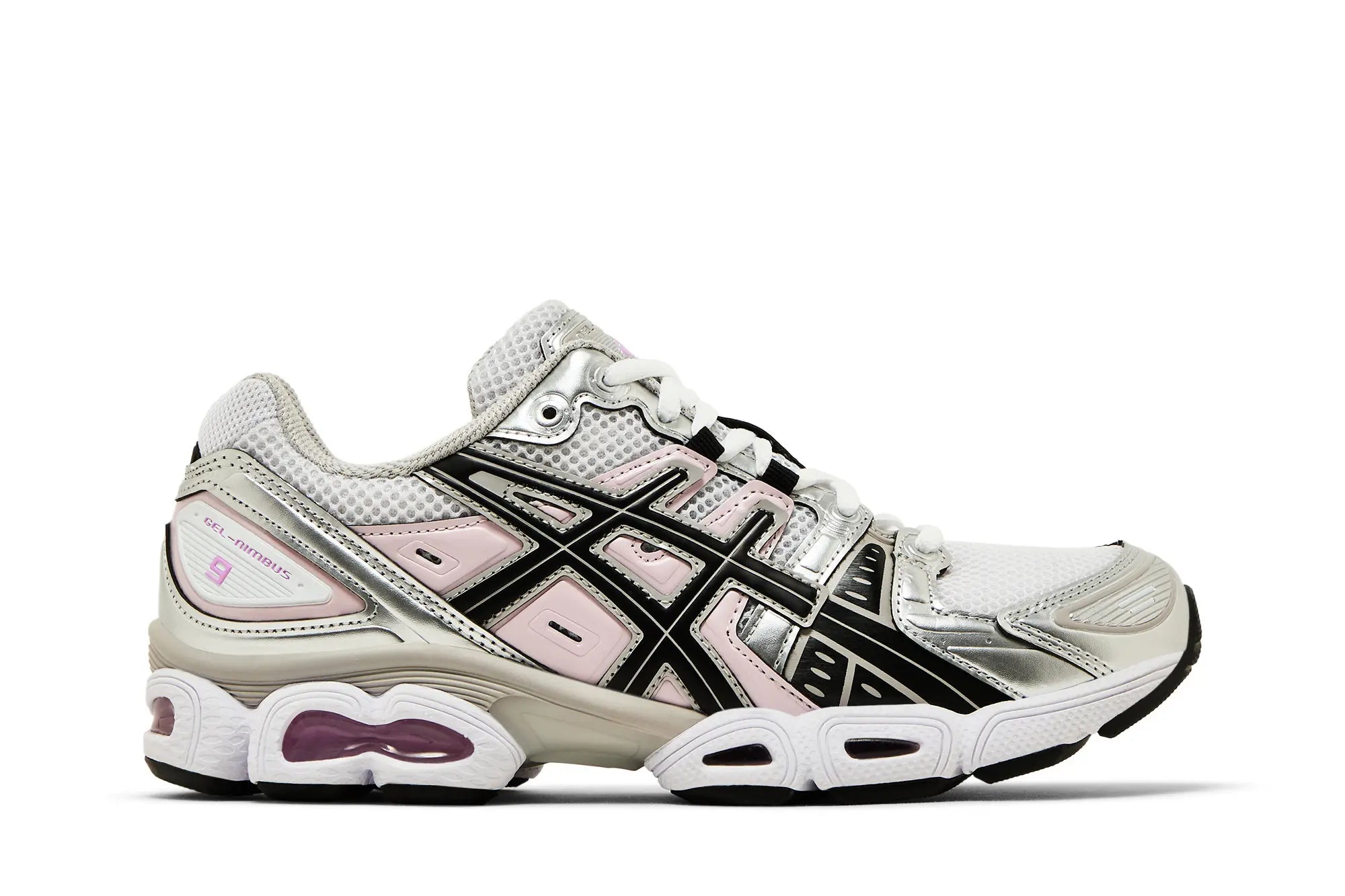 ASICS Gel-Nimbus 9 'White Black Light Pink'