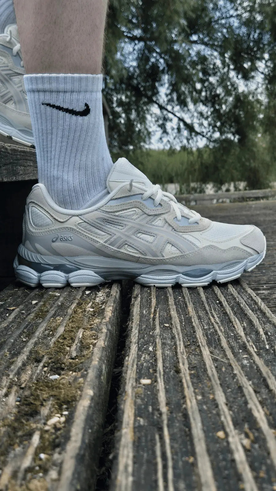 [mobile] ASICS Gel-NYC 'Cream Grey' 6