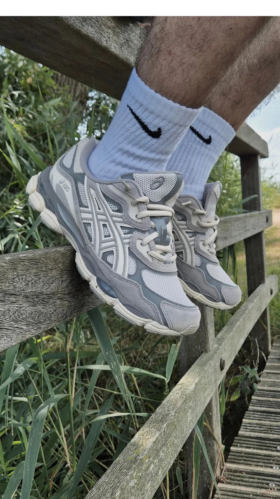 [mobile] ASICS Gel-NYC 'Oyster Grey'