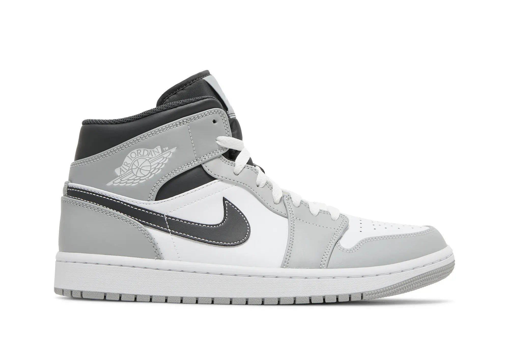 Air Jordan 1 Mid 'Light Smoke Grey Anthracite'