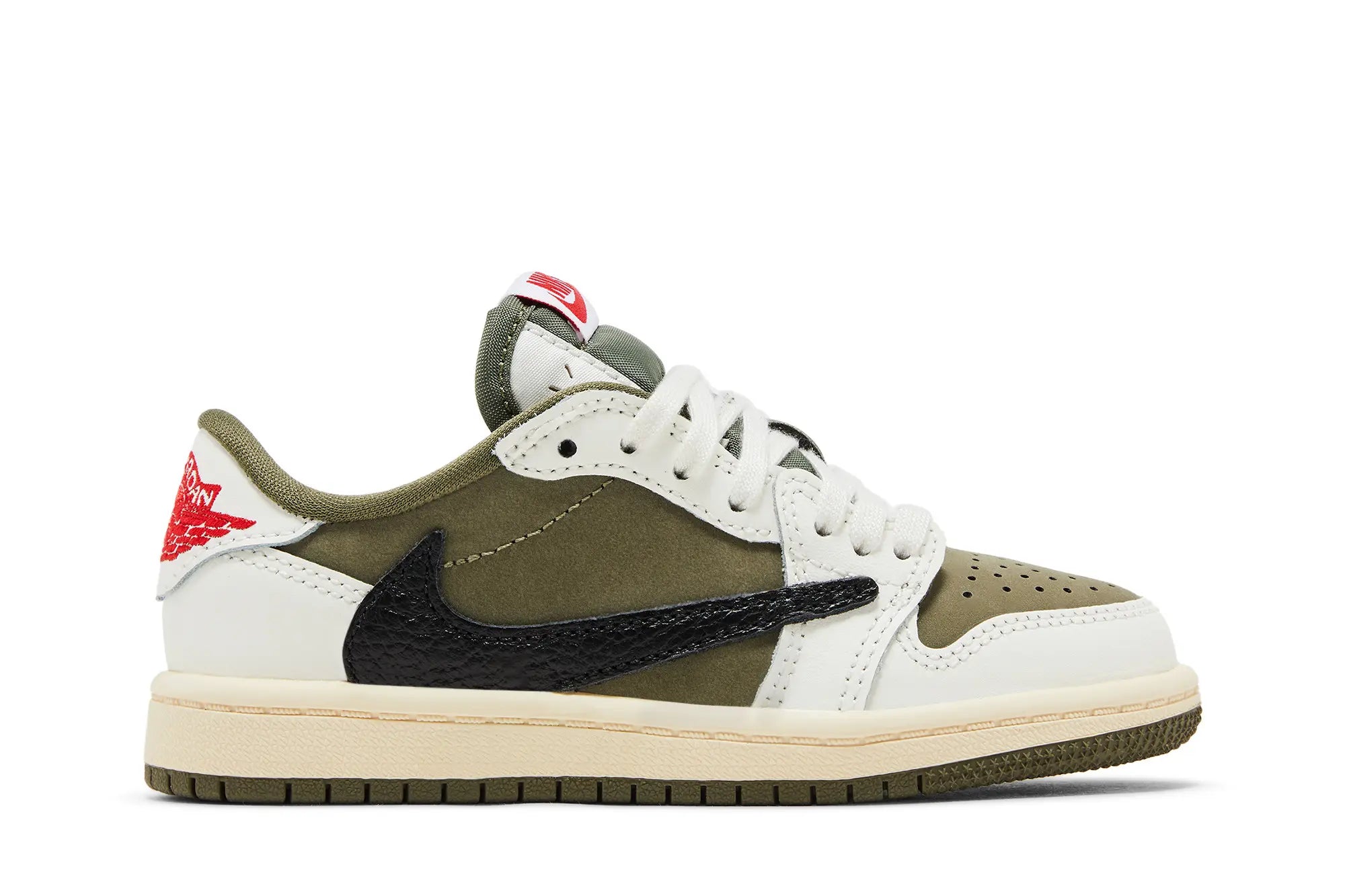 Jordan 1 Retro Low OG SP xTravis Scott 'Medium Olive' (PS)
