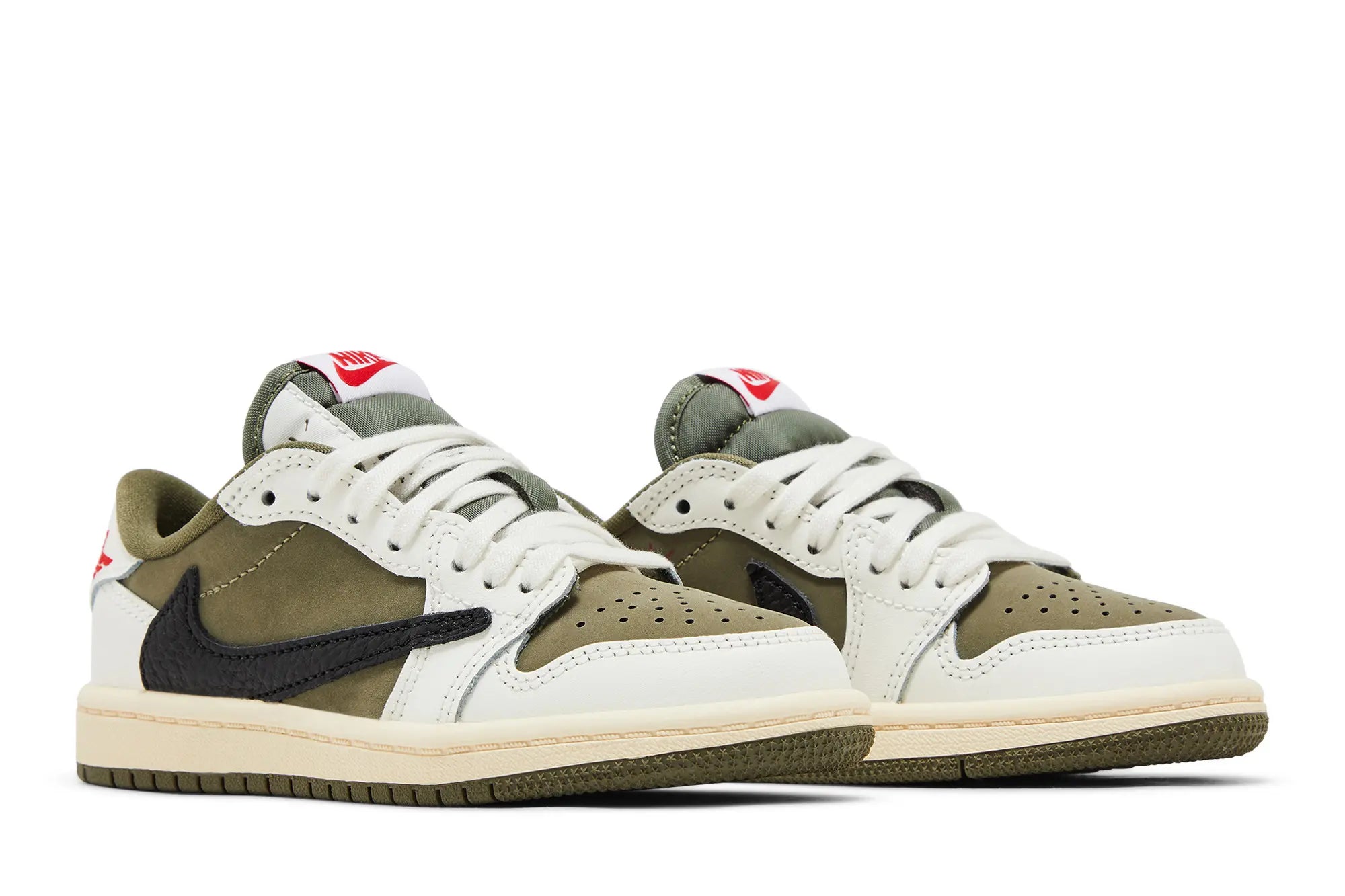 Jordan 1 Retro Low OG SP xTravis Scott 'Medium Olive' (PS)