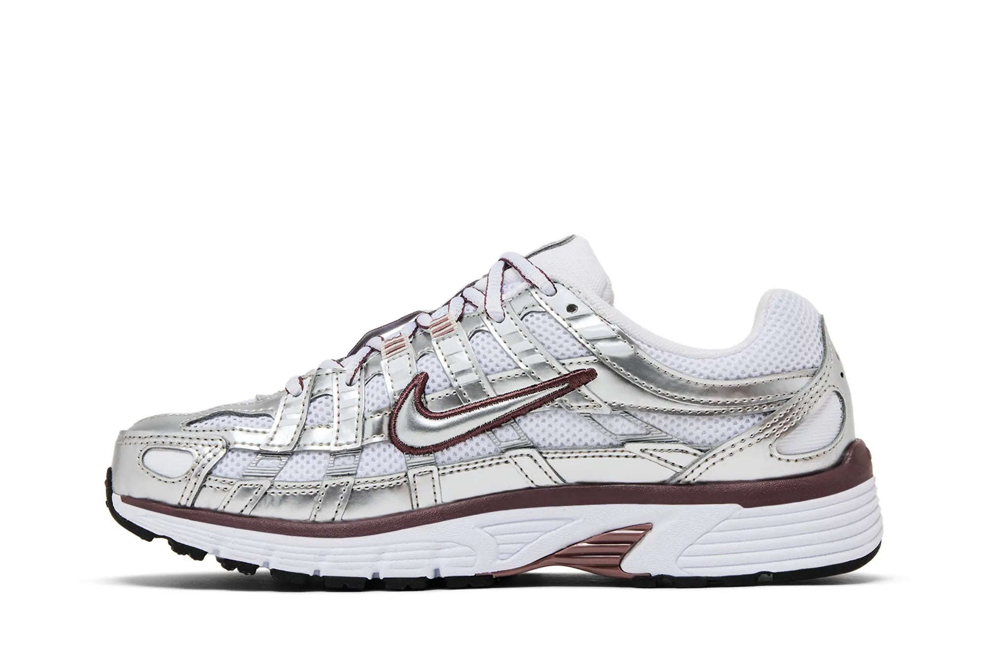 Nike P-6000 'White Metallic Silver Tattoo'